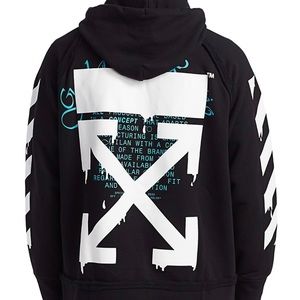 ‼️SOLD‼️Off White Dripping Arrows Hoodie
